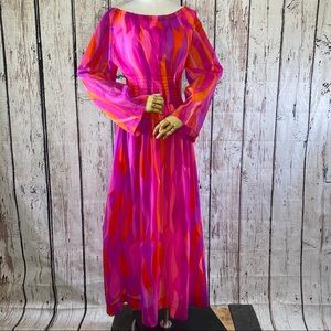 🎉HP🎉 Vintage Cole Of California SHEER Dress MOD